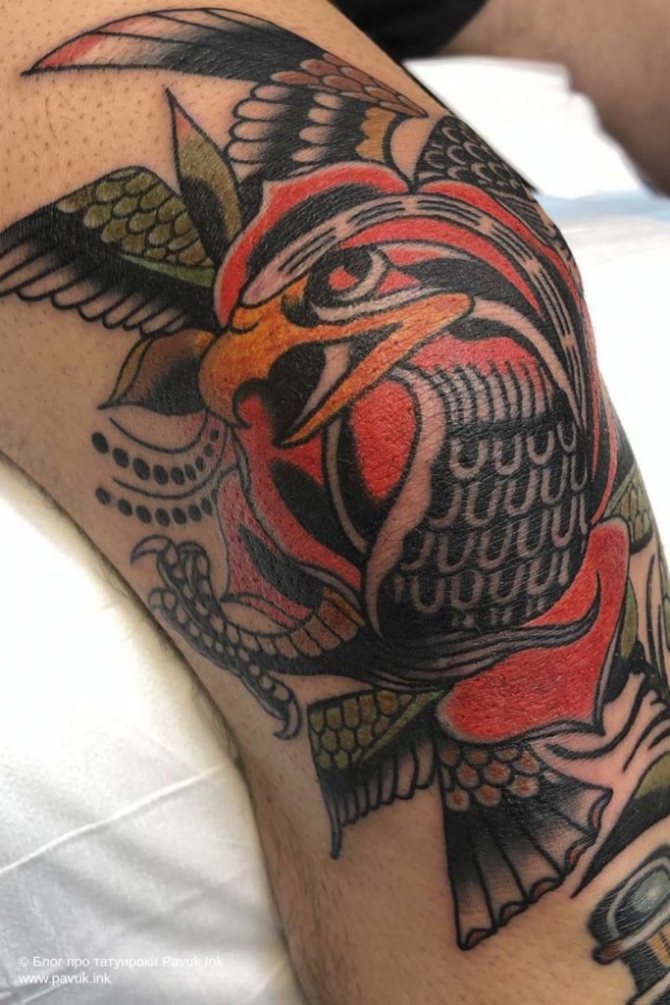 tatuaj pe genunchi 41