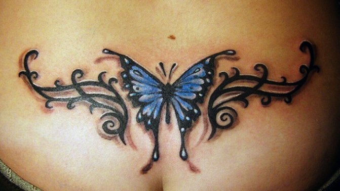 Tetovaža na petnici za dekleta. Fotografija in pomen