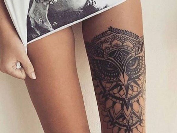 Tatuaggio sulla gamba per le ragazze. Foto e significato dei tatuaggi femminili, schizzi, modelli, belli, piccoli, originali