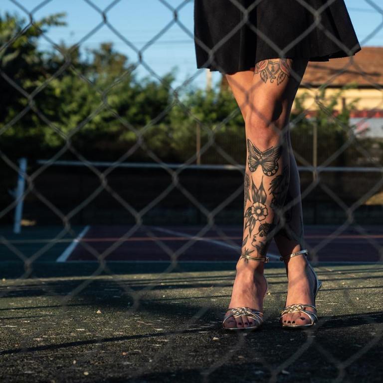 tatovering af ben