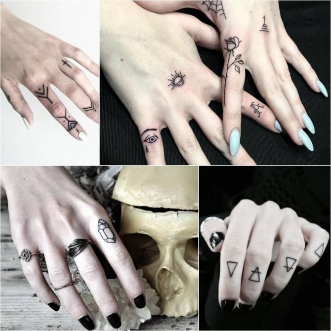 Tatouage sur le doigt - Tatouage sur le doigt - Tatouage féminin sur le doigt - Tatouage sur le doigt pour les filles