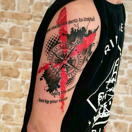 Τατουάζ στα χέρια για άνδρες με νόημα, έννοιες, μεταφρασμένες σλαβικές, λατινικές επιγραφές, κελτικά μοτίβα