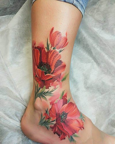 Tetovanie na členku ženy s významom. Fotografia, význam