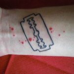 tatuiruotė ant riešo