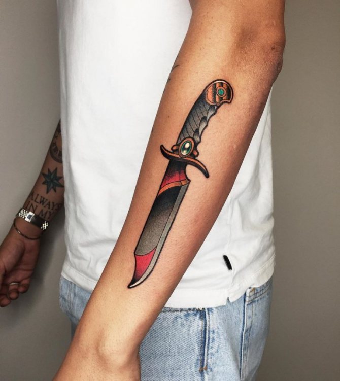 tetováló kés