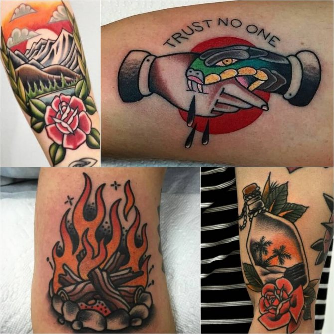 Tattoo oldskool - Tattoo Oldskool - Стил на татуировката