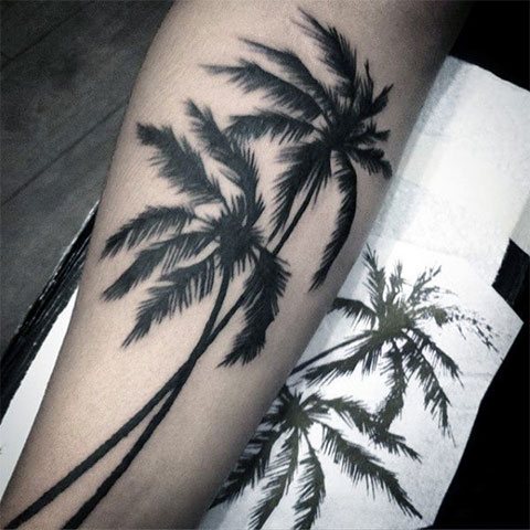 Palma tatuada