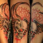 tetovanie pavučiny