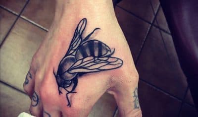 蜜蜂纹身