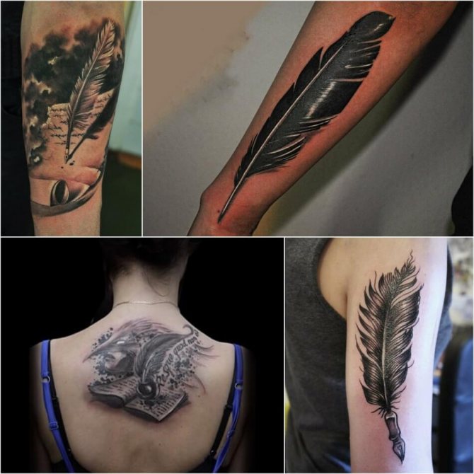 Tetování peří - Tetování peří - Tetování peří