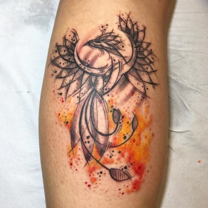огън за татуировки
