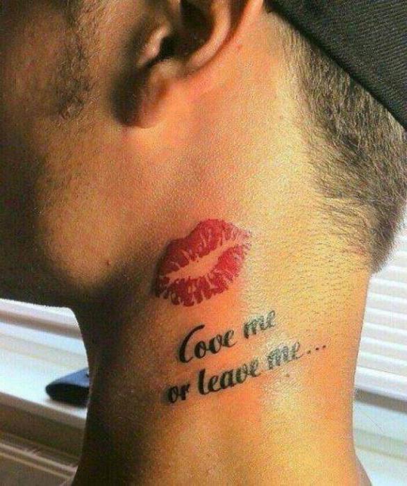tatuaggio baci