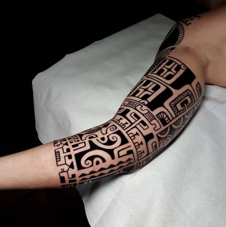tatoeage polynesië schetsen