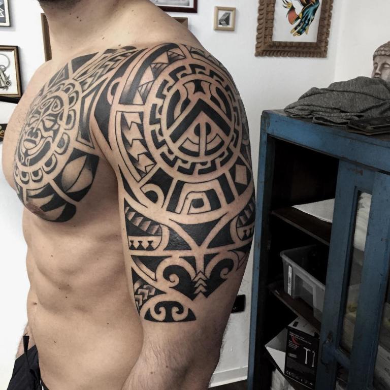 polinézia tetoválás