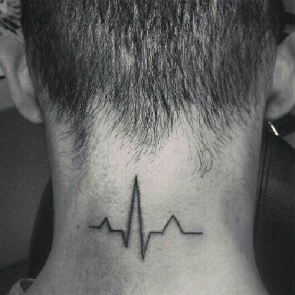 Tatuaggio Pulse su polso, collo, mano. Schizzo, significato, foto