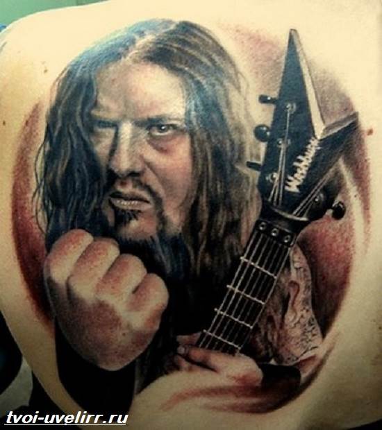Τατουάζ-ροκ έννοια τατουάζ-ροκ σκίτσα και φωτογραφία τατουάζ-ροκ-6