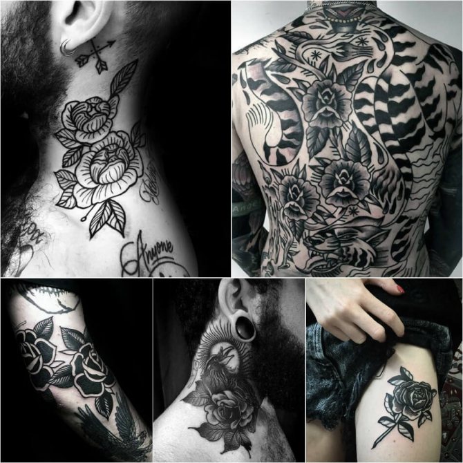 Τατουάζ Rose - Tattoo Rose Σημασία