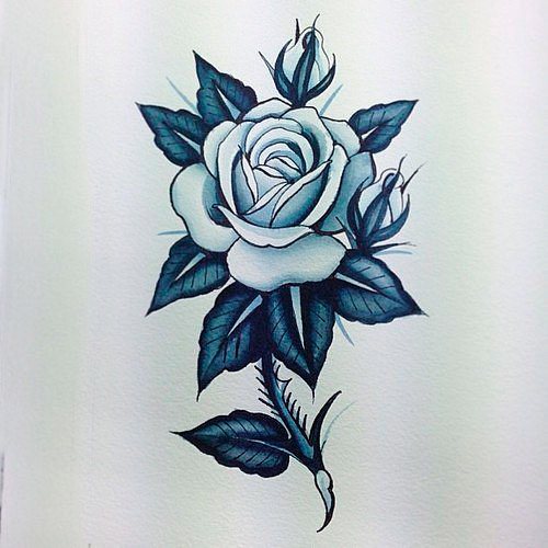 tetovanie ruže