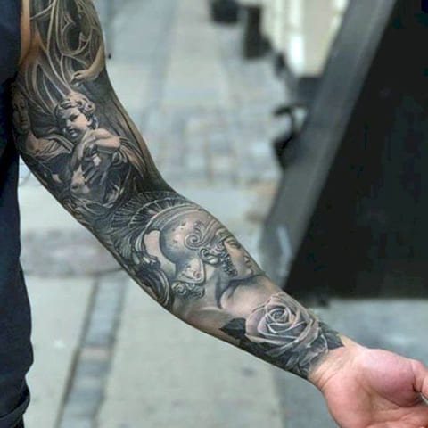 Татуировъчен ръкав за мъж