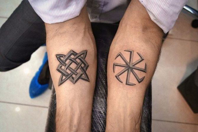 Tatouage de runes