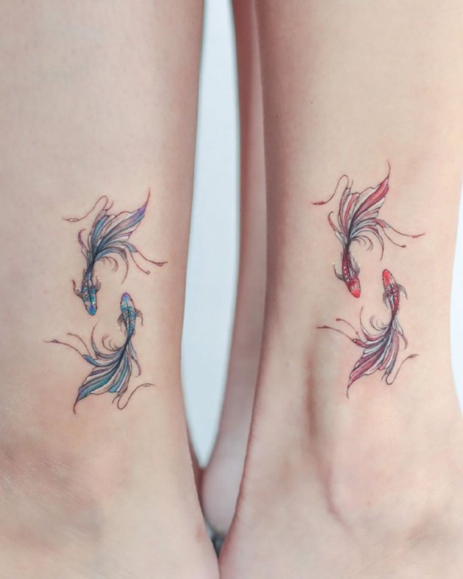 tatuagem de peixe