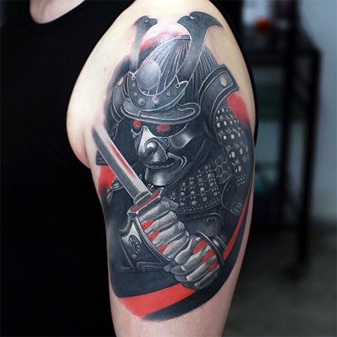 Tetoválás szamuráj