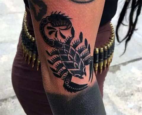 Tetovanie škorpióna