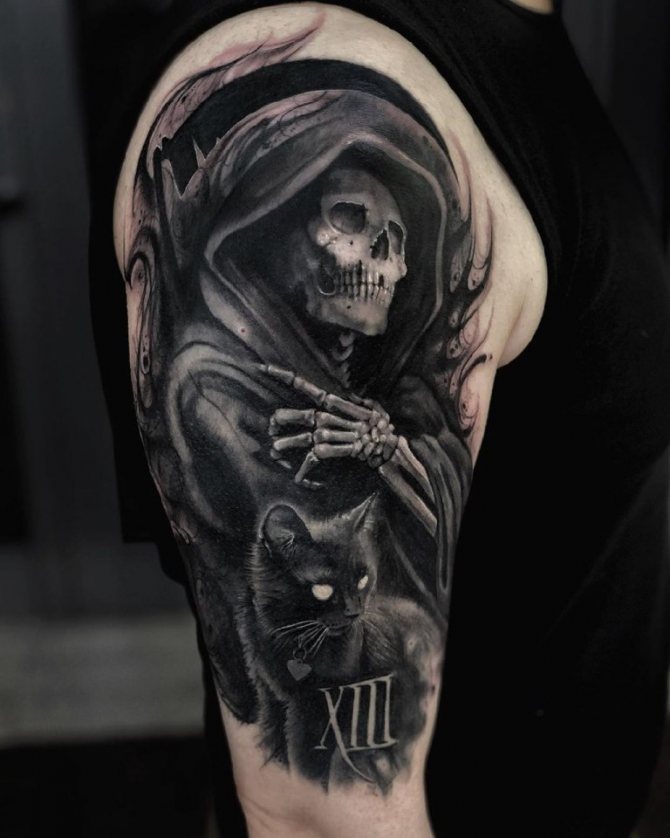 tatuaggio della morte