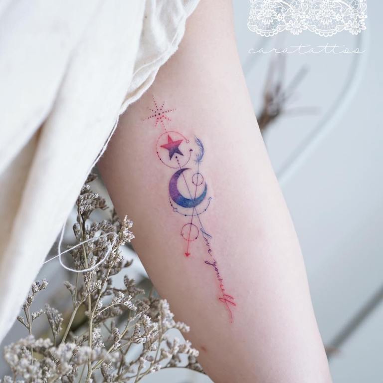tatuointi tähtikuvio