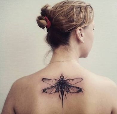 Tatuaggio della libellula
