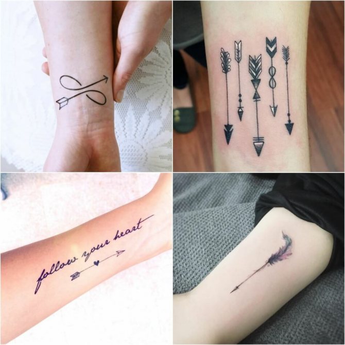 Arrow Tattoo - Šípkové tetovanie - Arrow Tattoo Význam