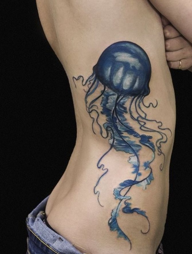 Tatuaj meduză