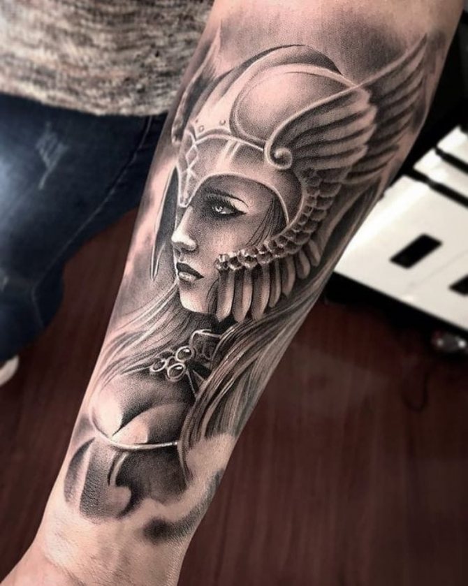 tattoo Valkyrie betydning for mænd