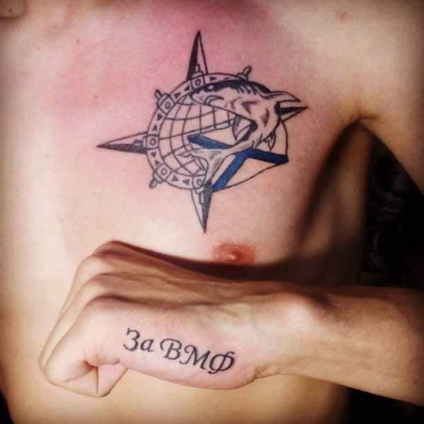 tatovering i flåden