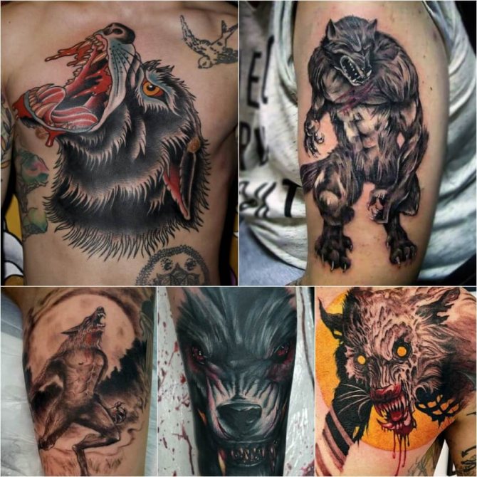 Tatuaż wilk - Subtelność tatuażu wilka - Tatuaż wilkołak - Tatuaż wilkołak