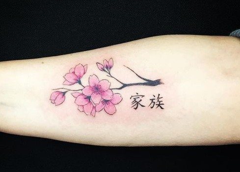 татуиране на японски символи