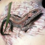 Tetovanie jašterice