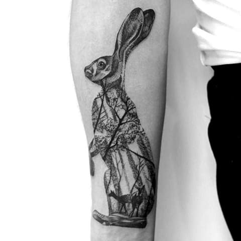 Tetovanie zajaca