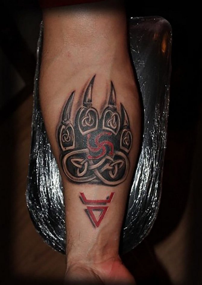 tetovacie znamenie vele