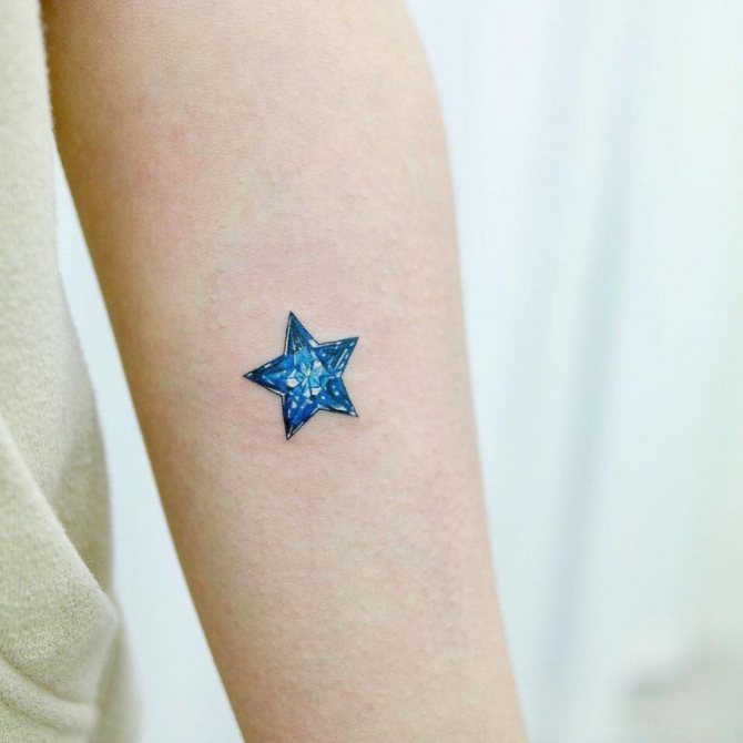 τατουάζ αστέρι