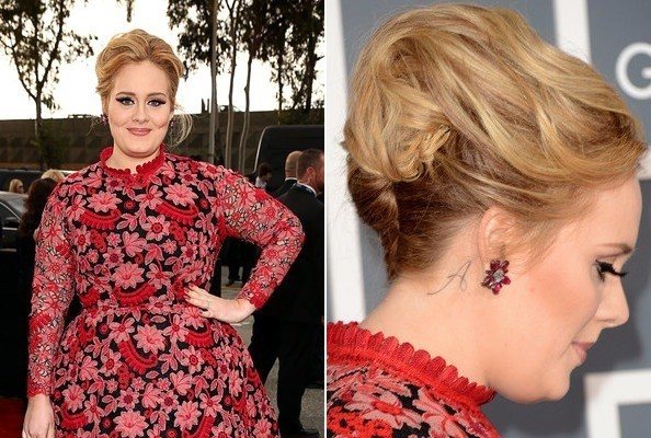 Adele tetoválása