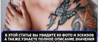 Fluturele tatuaj semnificație