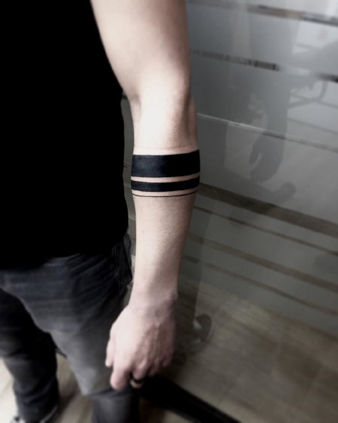 håndled armbånd tatovering