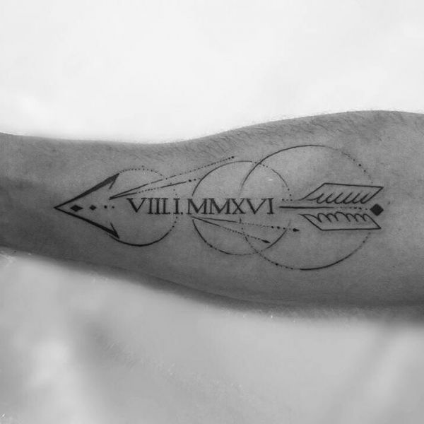Data del tatuaggio in Arrow