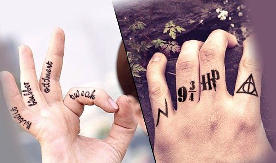 Harry Potter tatuointi