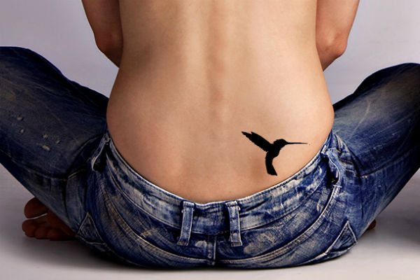 Kolibrík tetovanie fotografie