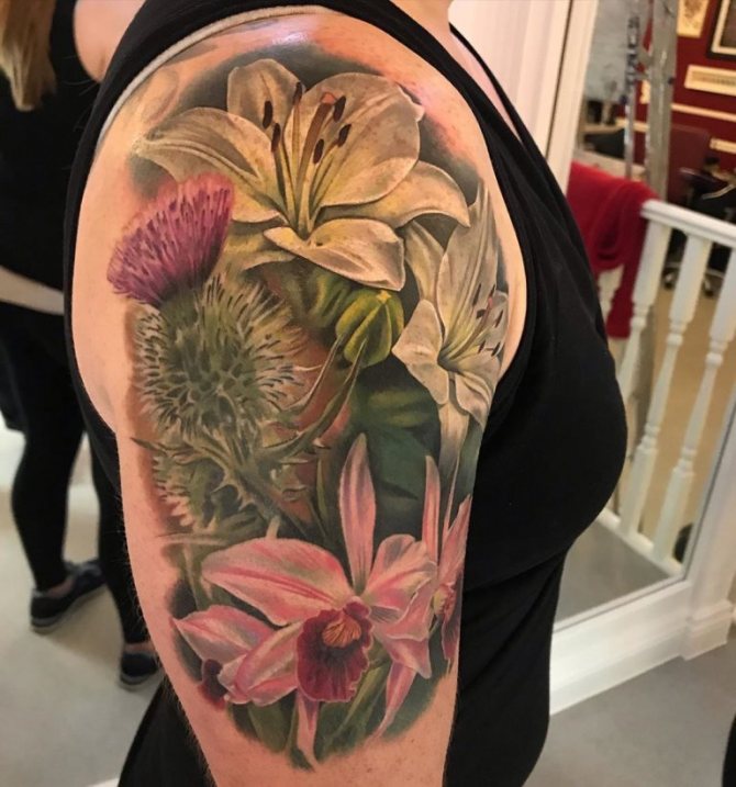 значение на татуировка на лилия