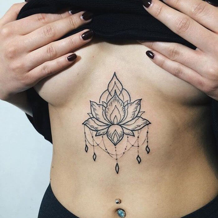 Význam tetovania Lotus pre dievčatá
