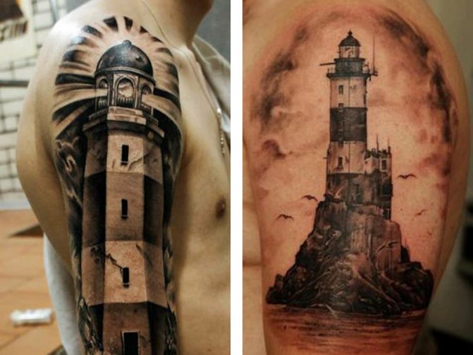 Lighthouse tatuaj și semnificație