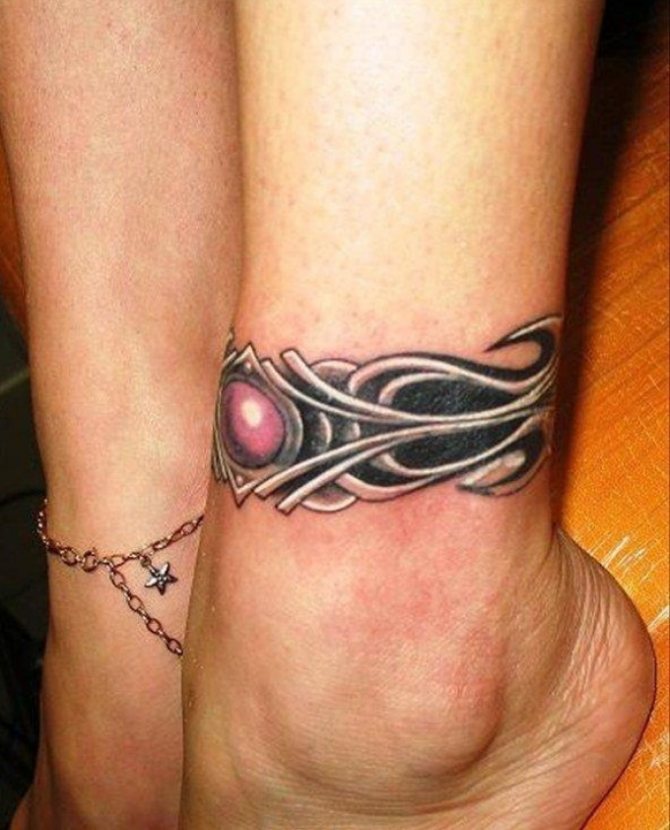 Tatuaggio della cavigliera